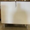 Small 3 Drawer Walnut Finished Dresser with Marshawn Lynch Drawer Liner