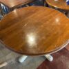 2-Tone Country Cream Pedestal Dining Table