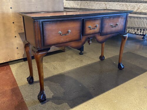 Leggy Cabriole 3-Drawer Buffet