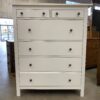 IKEA Hemnes White 6 Drawer Tallboy Dresser