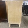 Natural Wood Mirrored Credenza