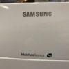 SAMSUNG White Stackable Electric Dryer Model #DV22K6800EW/A1