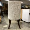 Cream Upholstered Armless Dining Chairs (Set of 4)