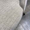 Cream Upholstered Armless Dining Chairs (Set of 4)