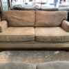CRAFTMASTER Tan Suede Loveseat