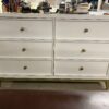 LEGACY CLASSIC KIDS Rachel Ray White 6-Drawer Dresser w/ Gold Accents