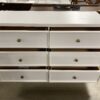 LEGACY CLASSIC KIDS Rachel Ray White 6-Drawer Dresser w/ Gold Accents
