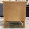 BASSETT 2 Drawer Cherry Stained Nightstand with Pull Out Shelf (Set of 2)