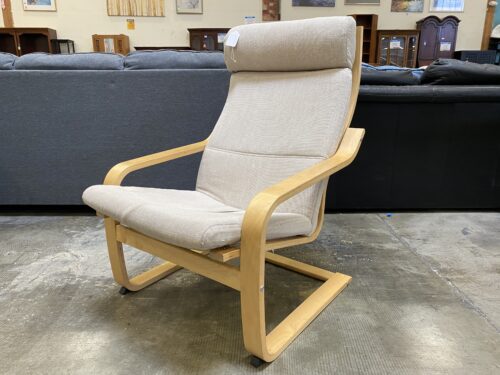 IKEA Poang Lounge Chair in Cream
