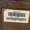 ETHAN ALLEN Georgian Court Dark Mahogany Finished 4 Drawer Nightstand with Glass Top