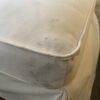 White Slipcover 3-Seat Sofa w/ Lounger