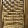 Vintage Wooden Accent Table w/ Rattan Sides