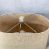 Geometric Checkered Stone Table Lamp