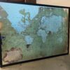 World Map with Mirrored Back