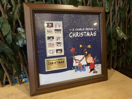 Charlie Brown Christmas Collectable Stamp Sheet Art