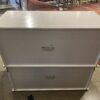 BADGER White 2Pc. Stack Bin Storage Set