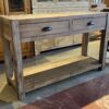 WORLD MARKET Sturdy 2-Drawer Entry Table