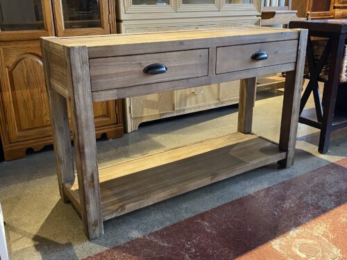 WORLD MARKET Sturdy 2-Drawer Entry Table