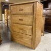 LEA 4-Drawer Light Wood Dresser