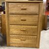 LEA 4-Drawer Light Wood Dresser