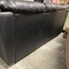 Black Wide Arm 3-Seat Sofa
