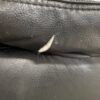 Black Wide Arm 3-Seat Sofa