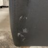 Black Wide Arm 3-Seat Sofa