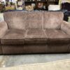 FLEXSTEEL Brown Upholstered 3-Seat Sofa