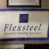 FLEXSTEEL Brown Upholstered 3-Seat Sofa