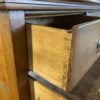 Vintage Three Drawer and Two Door Cabinet on Wheels