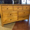 STANLEY Seven Drawer Oak Dresser