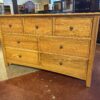 STANLEY Seven Drawer Oak Dresser