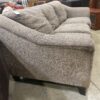 Grey/Brown Woven Plush Couch
