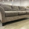 Grey/Brown Woven Plush Couch