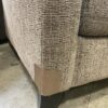 Grey/Brown Woven Plush Couch