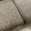Grey/Brown Woven Plush Couch