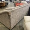 Grey/Brown Woven Plush Couch