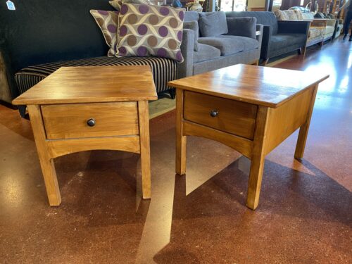 Blonde 21 Inch Wide Nightstands (Set of 2)
