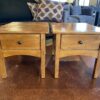 Blonde 21 Inch Wide Nightstands (Set of 2)