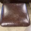 ABBYSON Mortara Four Piece Brown Leather Living Room Set