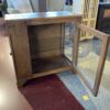 Antique 29" Tall Curio Cabinet with Glass Sides