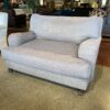 KROEHLER 54" Wide Cuddle Chair - Grey