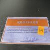 KROEHLER 54" Wide Cuddle Chair - Grey