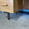 Walnut Burl Veneer Desk with 5 Drawers