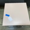 Pink Metal Cabinet Side Table