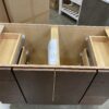 Brown Bathroom Vanity Cabinet with Drawers