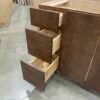 Brown Bathroom Vanity Cabinet with Drawers