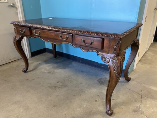 Vintage French Provincial Style Desk with Drawers
