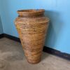 Pencil Reed Rattan Large Floor Vase