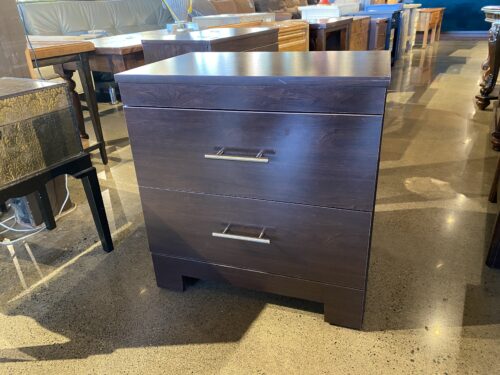DICKSON FURNITURE Two Drawer Nightstand - Espresso
